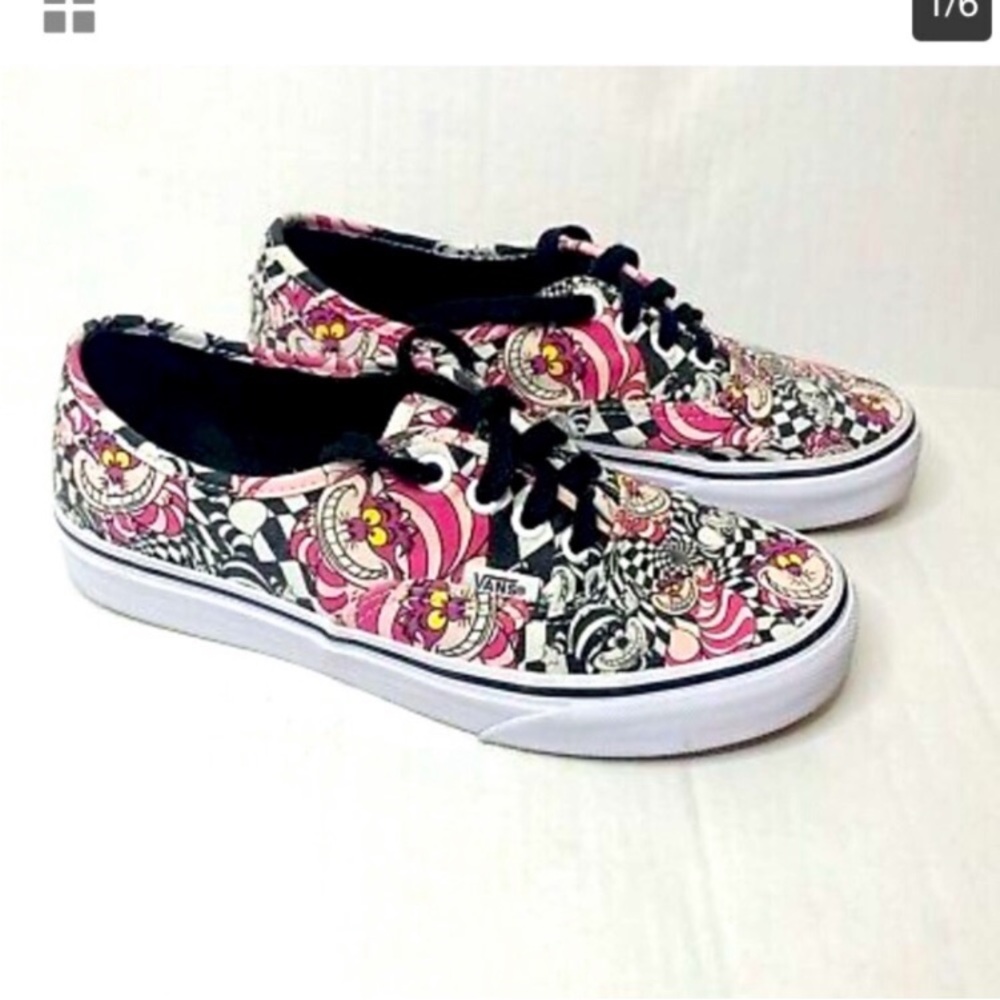Disney Alice in Wonderland Cheshire Vans